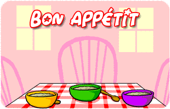 Bon appétit ourson